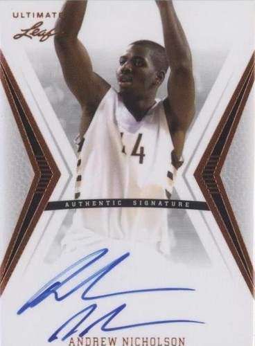 2012 Leaf Ultimate - Andrew Nicholson #BA-AN1