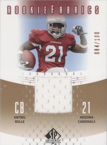 2005 SP Authentic Antrel Rolle #RF-AN