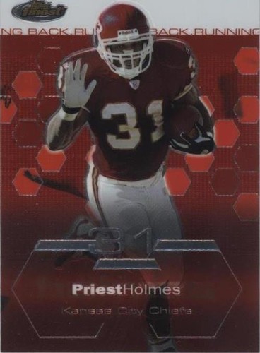 2003 Topps Finest Priest Holmes #20