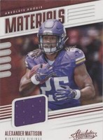 2019 Panini Absolute Alexander Mattison #RM-2