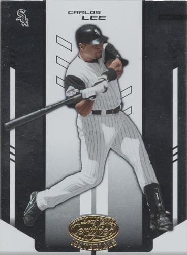 2004 Leaf Certified Materials - Carlos Lee #38