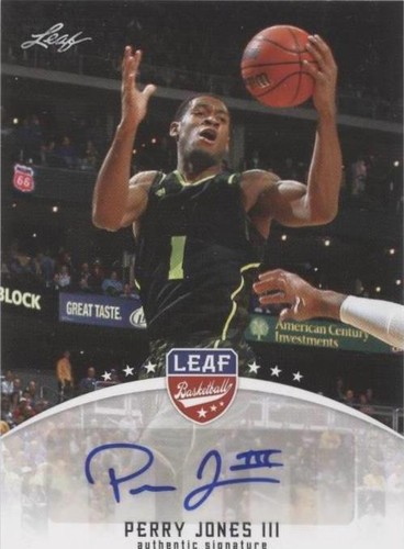 2012 Leaf - Perry Jones III #BA-PJ3