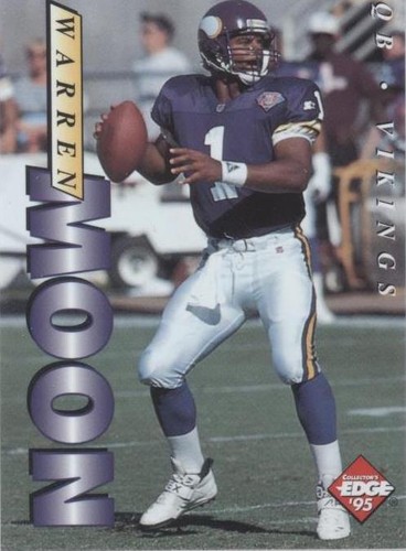 1995 Collector's Edge Warren Moon #124