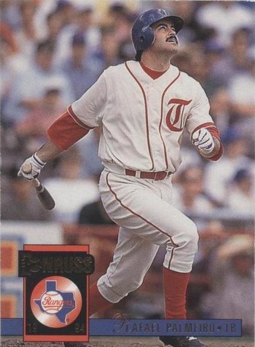 Rafael Palmeiro #26 Texas Rangers 1994 Donruss Baseball Card