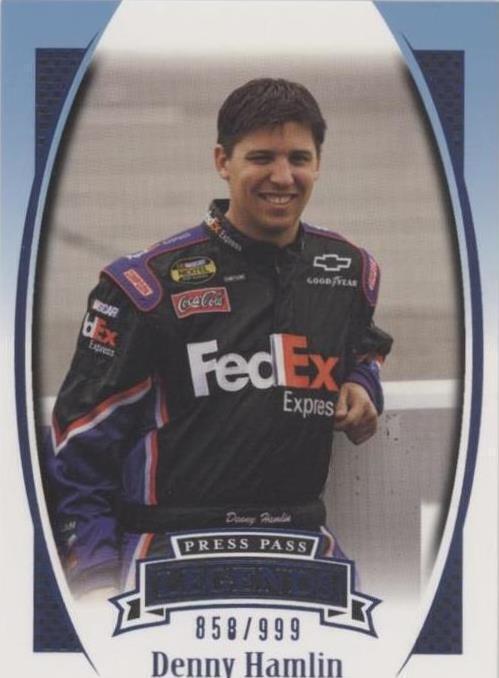 2007 Press Pass Legends - Denny Hamlin #B-50