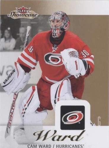 2013-14 Fleer Showcase - Cam Ward #14