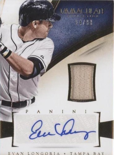 2014 Panini Immaculate Collection - Evan Longoria #3