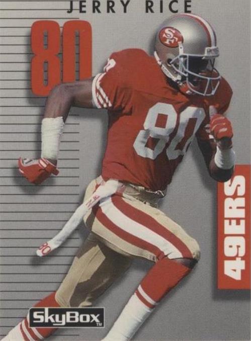 Skybox Primetime Jerry Rice 1992 #080