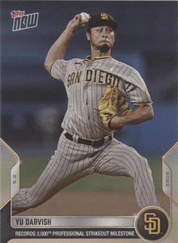 2022 Topps Now - Yu Darvish #829