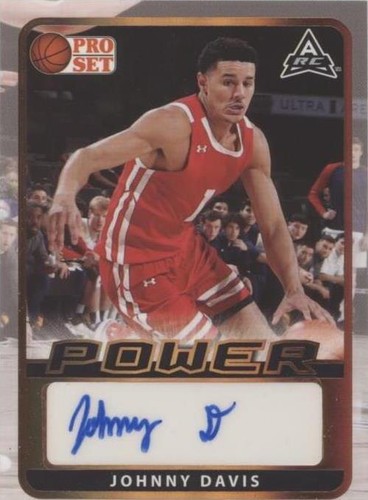 2021-22 Leaf Pro Set Power - Johnny Davis #BA-JD1
