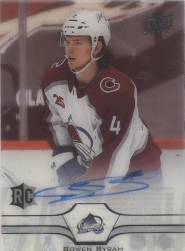 2020-21 Upper Deck Clear Cut - Bowen Byram #CC-BY