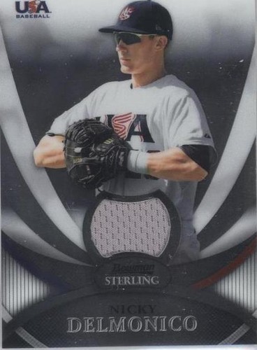 2010 Bowman Sterling - Nick Delmonico #USAR-3
