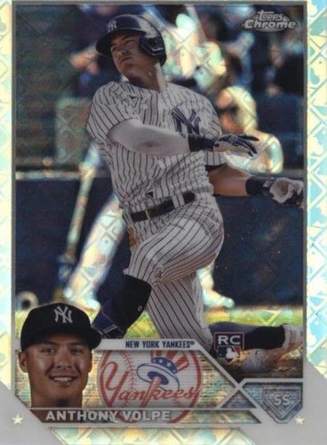 2023 Topps Chrome Logofractor Edition - Anthony Volpe #4