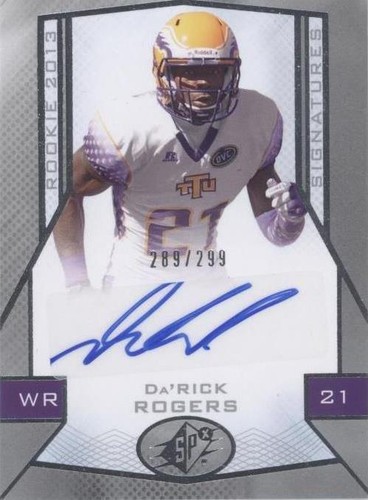 2013 SPx Da'Rick Rogers #115