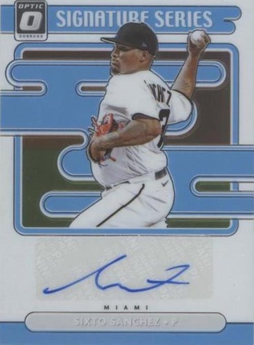 2021 Panini Donruss Optic - Sixto Sanchez #SS-SS