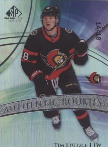 2020-21 Upper Deck SP Game Used - Tim Stutzle #160