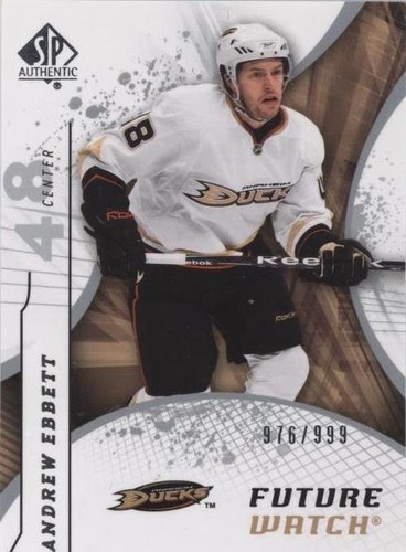 2008-09 SP Authentic - Andrew Ebbett #227
