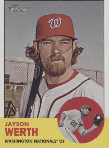 2012 Topps Heritage - Jayson Werth #47