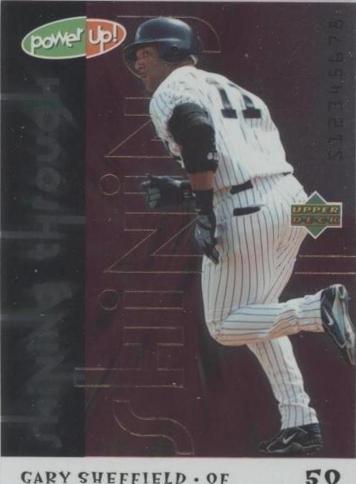 2004 Upper Deck Power Up! - Gary Sheffield #ST-19
