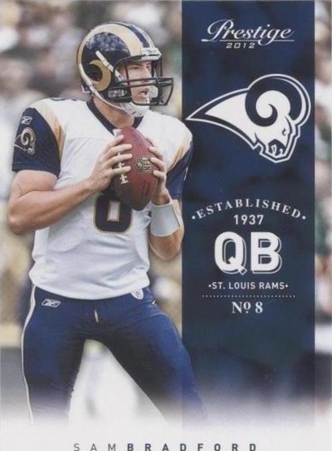 2012 Playoff Prestige Sam Bradford #182