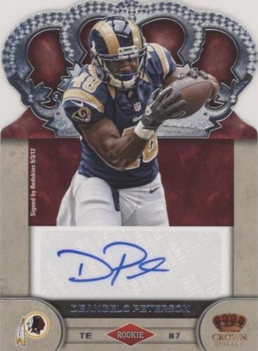 2012 Crown Royale Deangelo Peterson #26