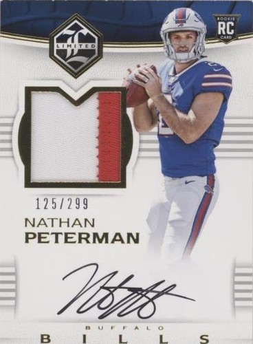 2017 Panini Limited Nathan Peterman #134