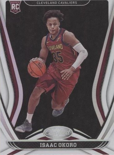 その他 2020-21 impeccable isaac okoro rc auto Isaac Okoro RC 2020 Panini Impeccable Stainless Stars Auto