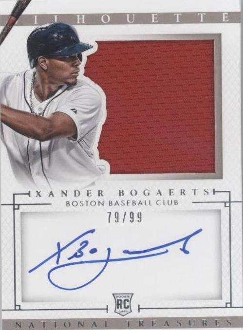 Panini National Treasures 2014 - Xander Bogaerts #1