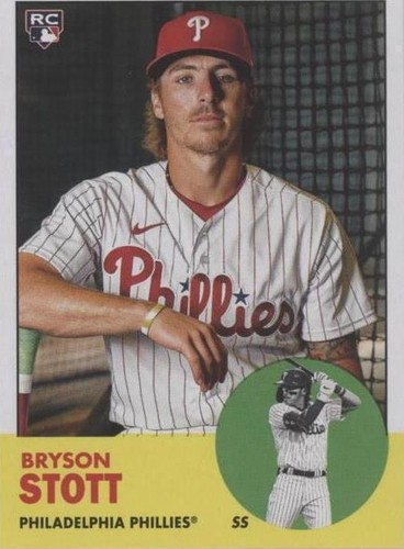 2022 Topps Silver Pack Rookie Autograph Orange Bryson Stott
