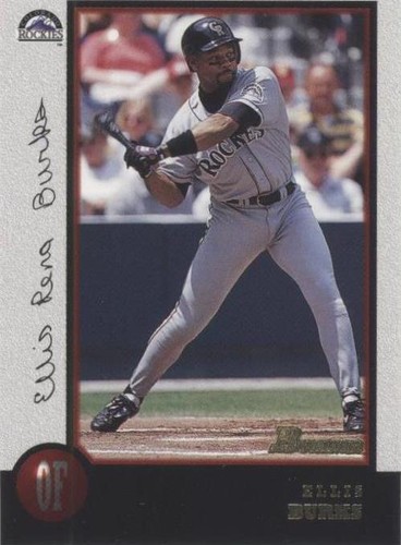1998 Bowman - Ellis Burks #268
