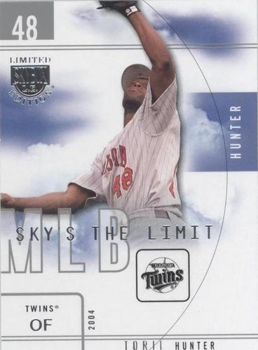 2004 Skybox Limited Edition - Torii Hunter #14 SL