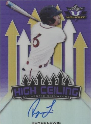 2017 Leaf Valiant Draft - Royce Lewis #HC-RL1
