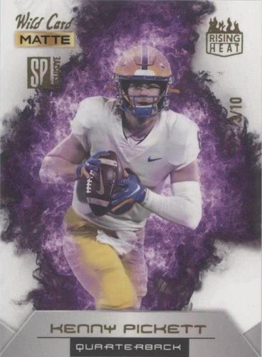 2022 Wild Card Matte SP Exclusive Kenny Pickett #RHN-13