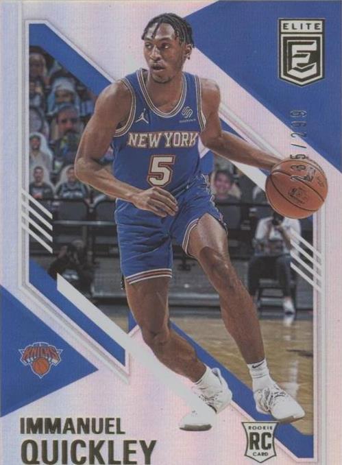 2020-21 Donruss Elite - Immanuel Quickley #123
