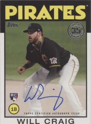 2021 Topps Update Series - Will Craig #86B-WC