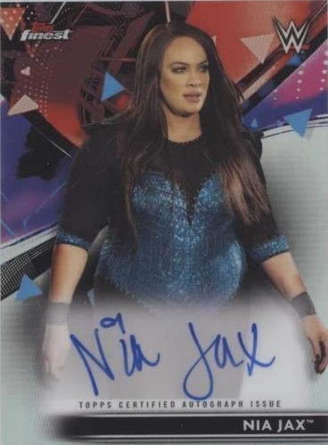 2021 Topps Finest WWE - Nia Jax #RA-NJ