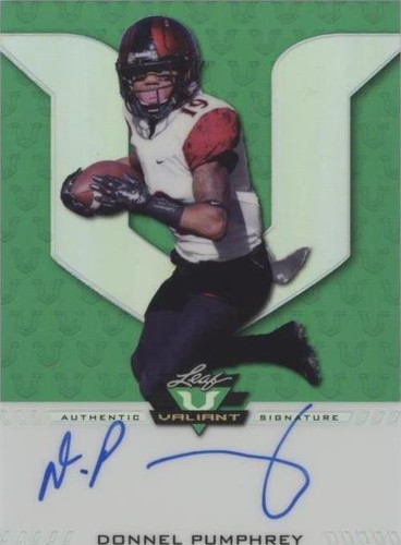 2017 Leaf Valiant Donnel Pumphrey #BA-DP1
