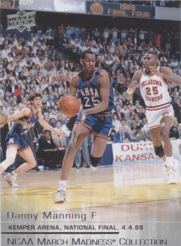 2014-15 Upper Deck NCAA March Madness Collection - Danny Manning #DM-2