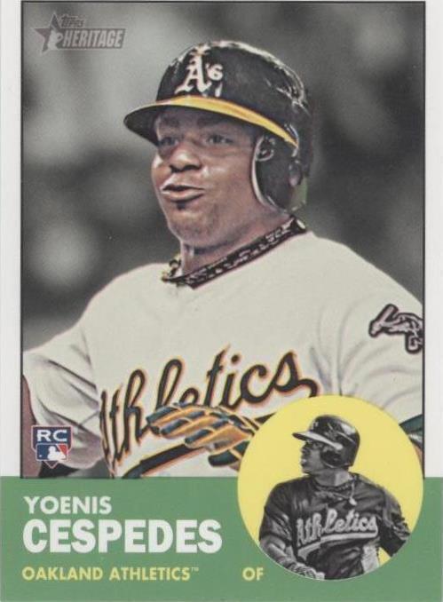 Topps Heritage High Numbers 2012 - Yoenis Céspedes #H652