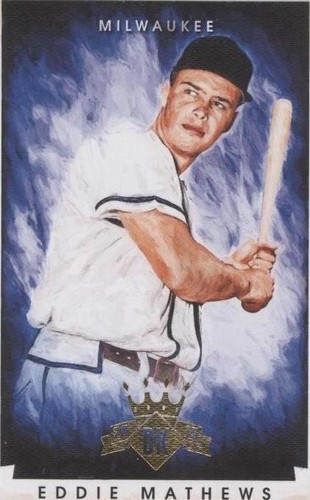 2015 Panini Diamond Kings - Eddie Mathews #42