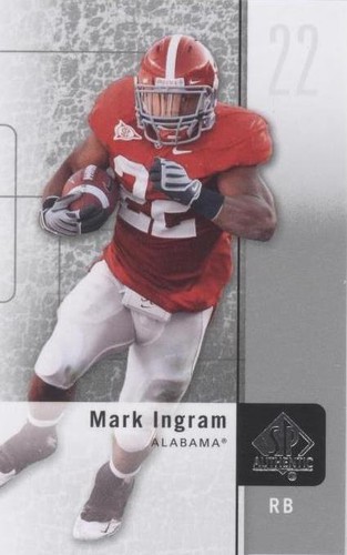 2011 SP Authentic Mark Ingram #95