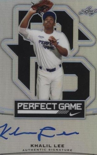 2015 Leaf Metal Draft - Khalil Lee #BA-KL1