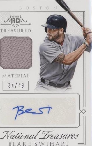 2015 Panini National Treasures - Blake Swihart #57