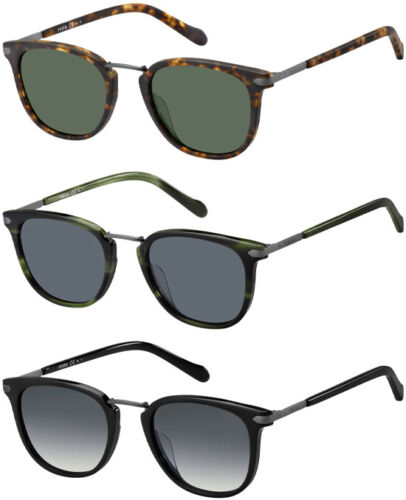 Мягкие квадратные солнцезащитные очки Fossil Mens в винтажном стиле - FOS2099GS