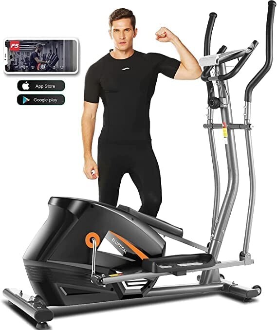 Bike Cross Trainer Exercise Machine Fitness Workout Gym Card
