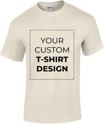 Gildan Soft Personalized Custom T-Shirt Print Your Logo Photo Custom Made Shirt