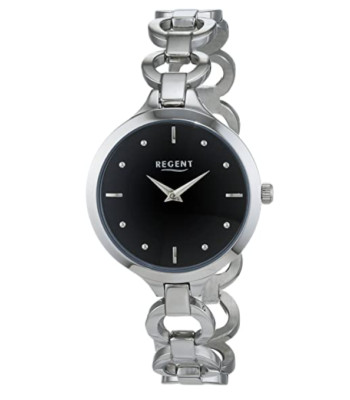 Regent Ladies 32mm Silver Stainless Steel Quartz Bracelet Watch - 12221034