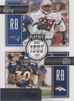 2016 Panini Playoff Curtis Martin Terrell Davis #CR-MD