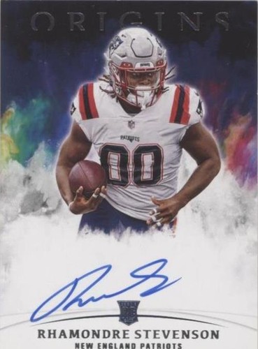 2021 Panini Origins Rhamondre Stevenson #RA-RS