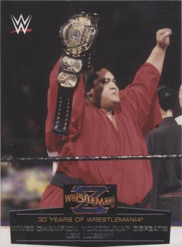 2014 Topps WWE Road to Wrestlemania - Yokozuna #19